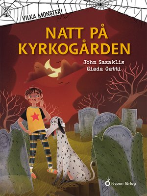cover image of Natt på kyrkogården